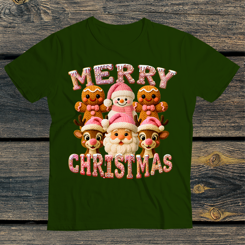 Faux yarn Merry Christmas