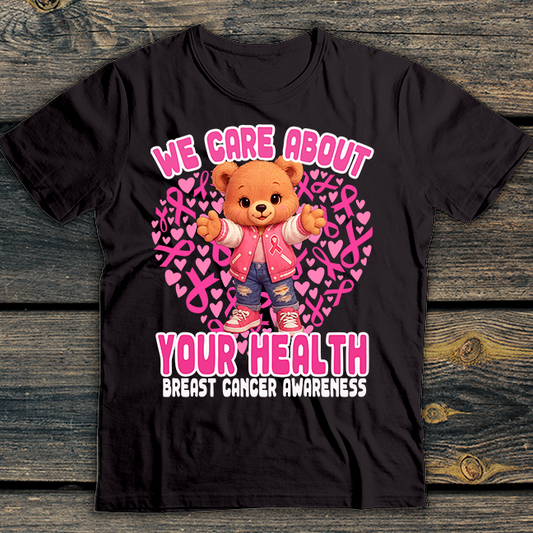 Breast Cancer Awareness Teddy bear png