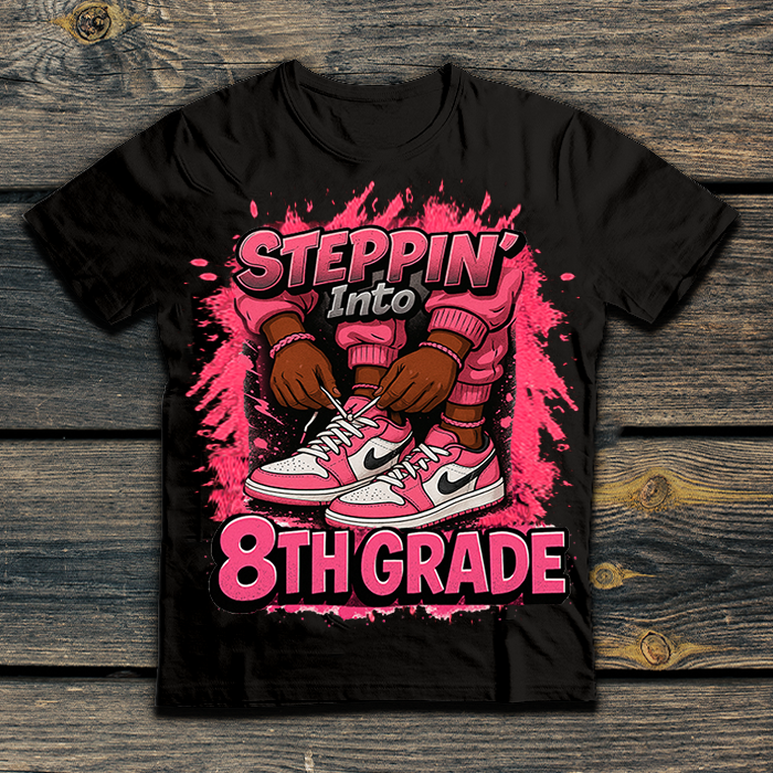 Stepping into school girls design