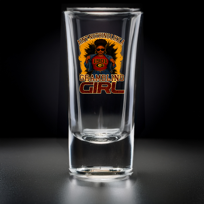 11 oz Grambling shot glasses